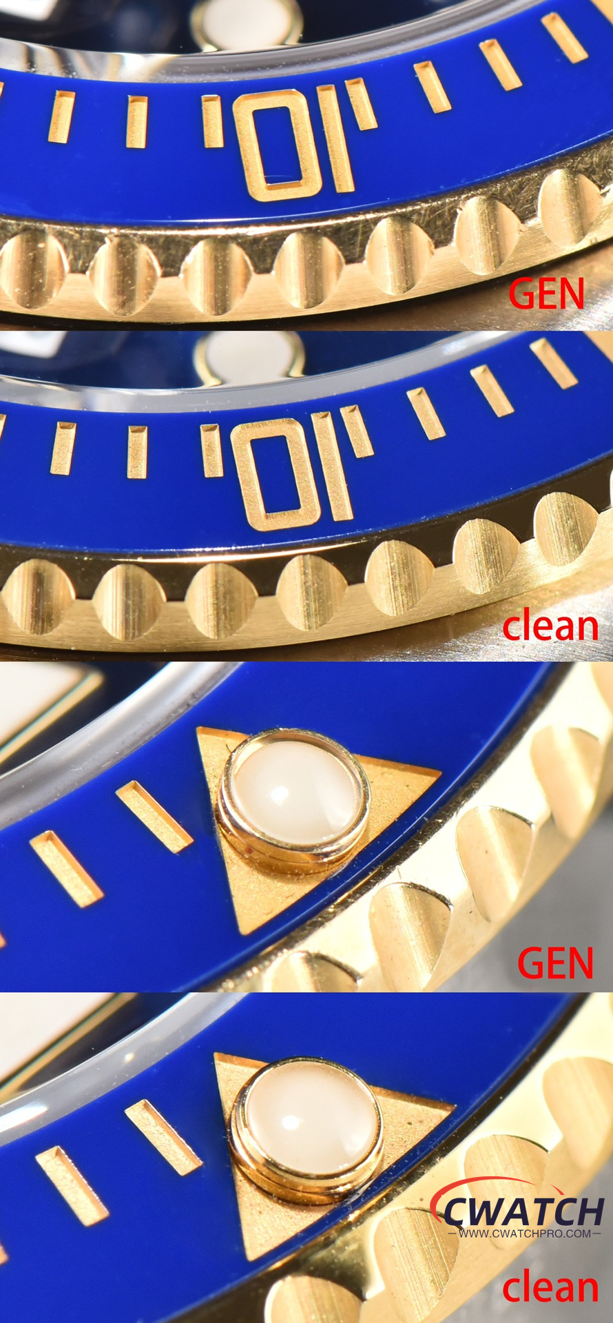 C厂Clean劳力士潜航者型系列116613LB-0005 间金蓝水鬼「3135机芯」