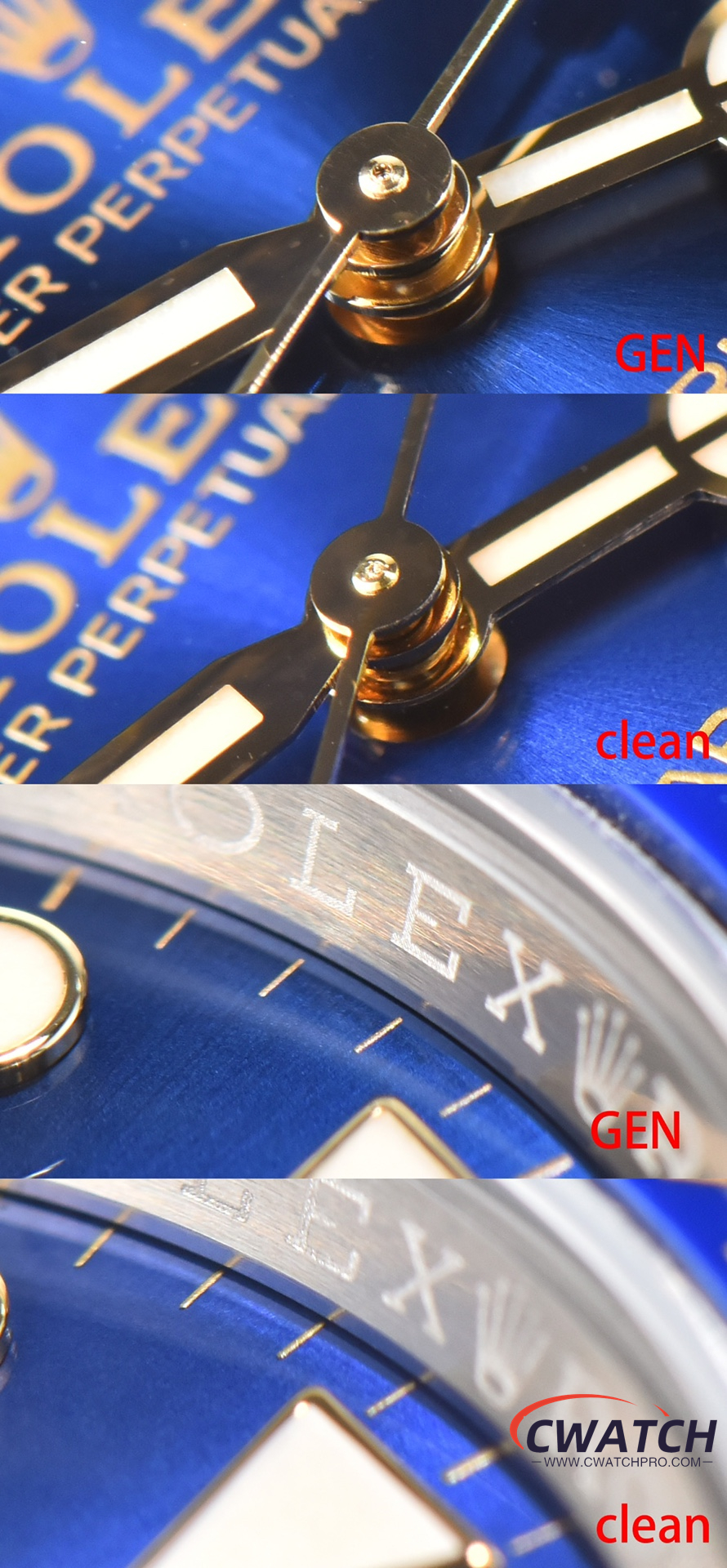C厂Clean劳力士潜航者型系列116613LB-0005 间金蓝水鬼「3135机芯」
