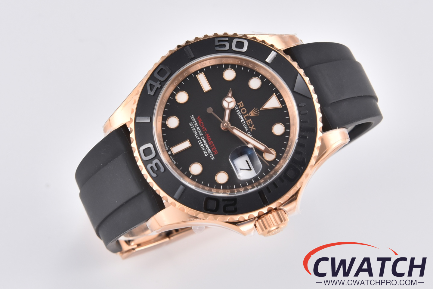 C厂Clean劳力士游艇名仕型系列m126655-0002玫金游艇40mm