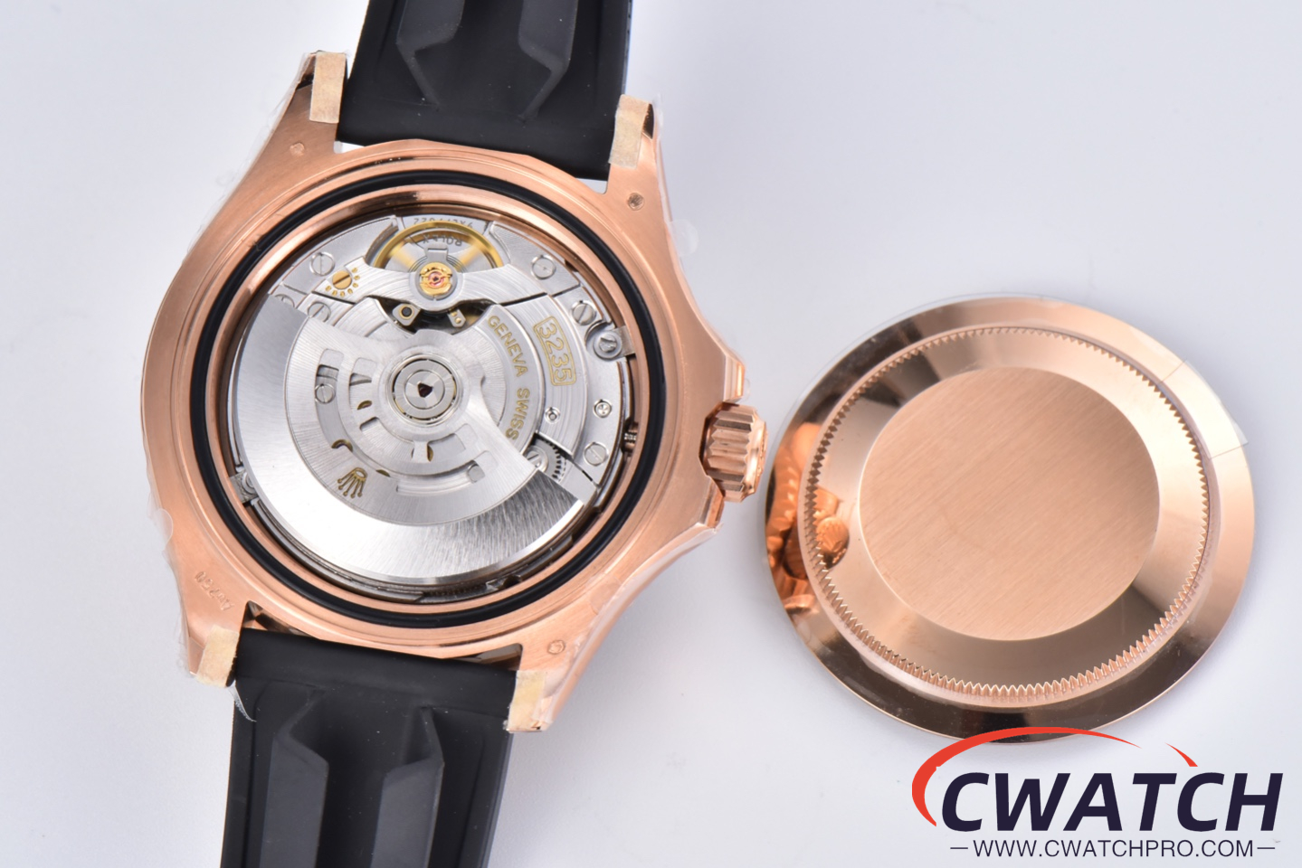 C厂Clean劳力士游艇名仕型系列m126655-0002玫金游艇40mm