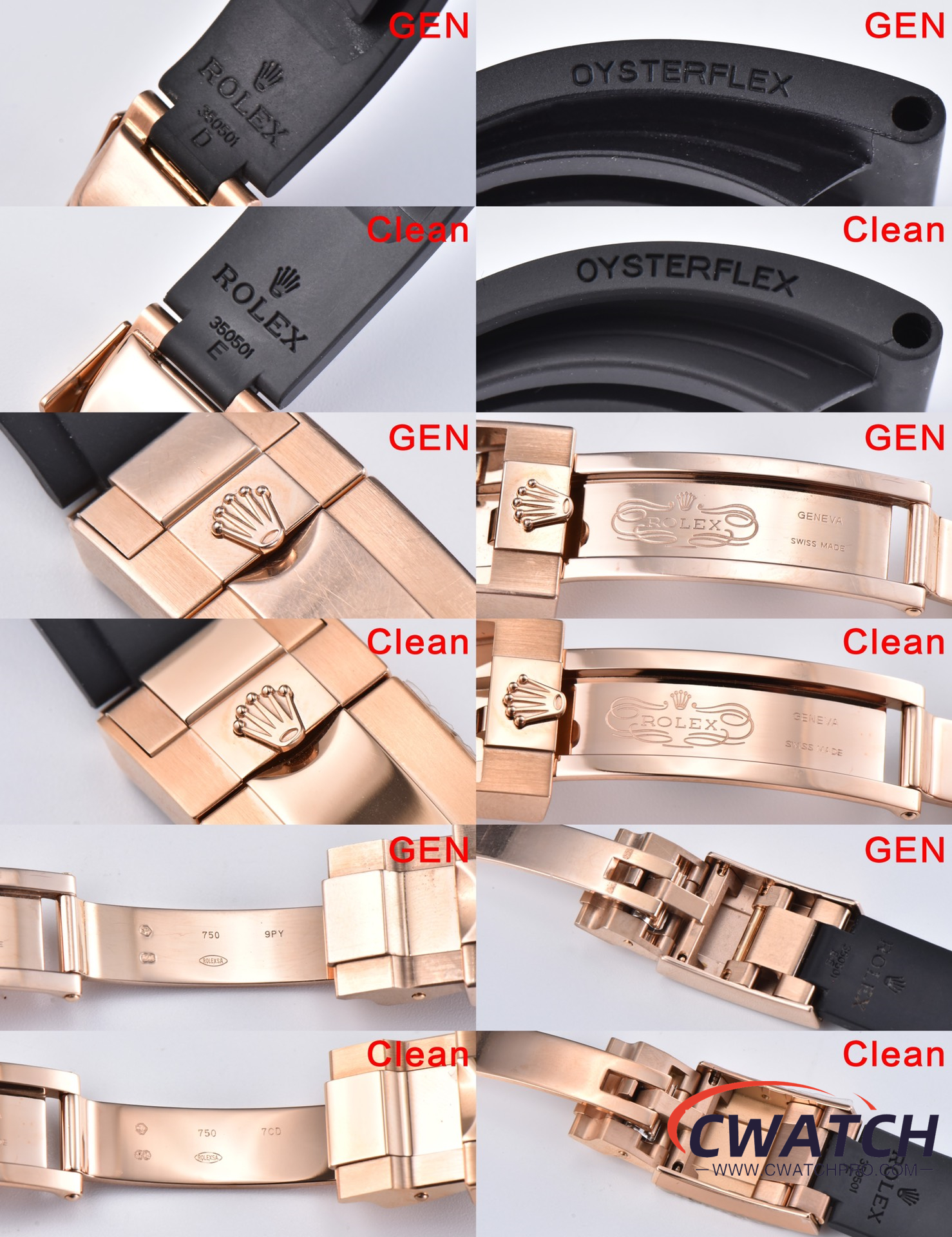 C厂Clean劳力士宇宙计型迪通拿m116505ln-0015玫金迪「4130机芯」