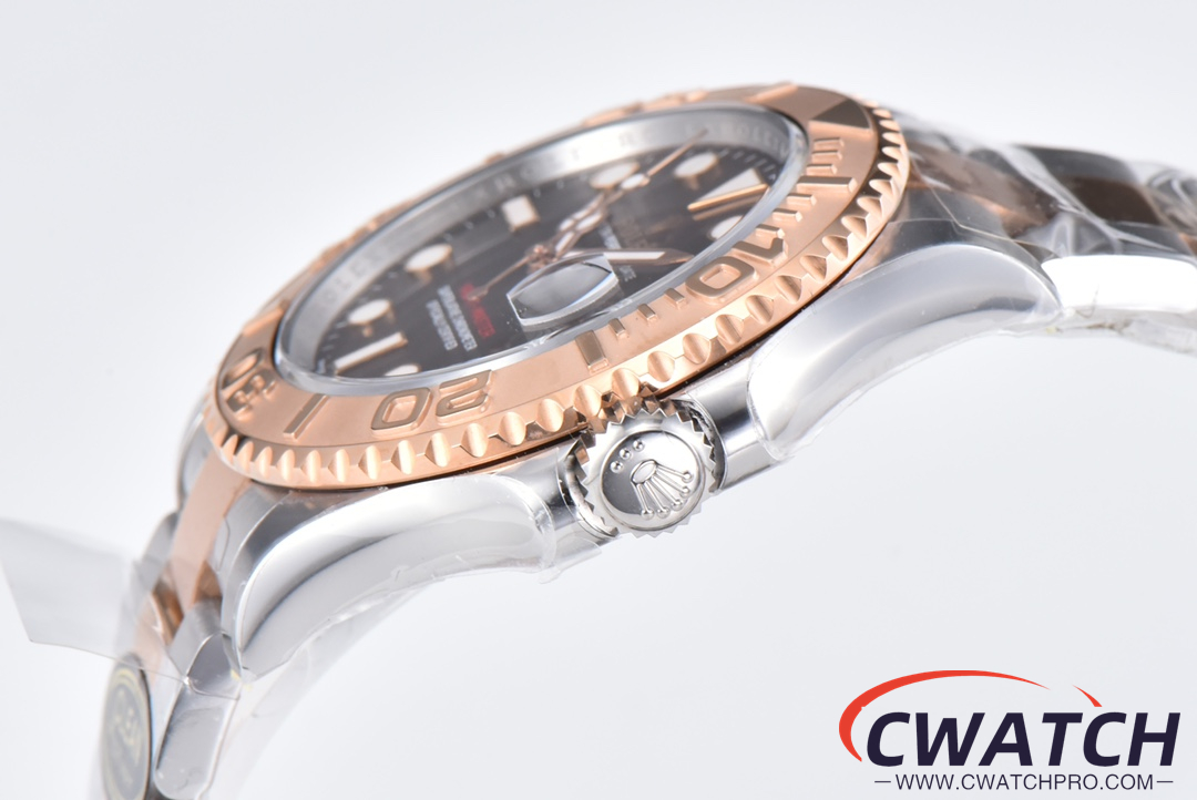 C厂Clean劳力士游艇名仕型系列m126621-0001间金咖啡面游艇40mm